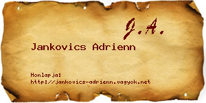 Jankovics Adrienn névjegykártya